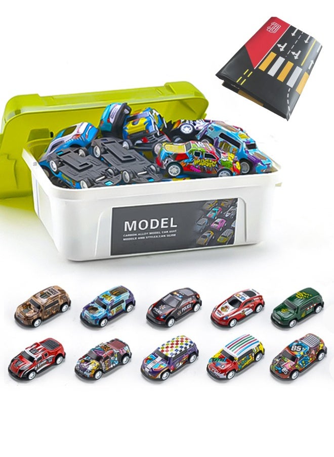 30 Pcs Pull Back Cars for Kids Mini Car Toys with Storage Box Birthday and Party Gifts for Boys and Girls - pzsku/ZB92F5DB509A95BC91A84Z/45/_/1740016411/97361fb0-3c1c-4677-becc-13eca80d37c9