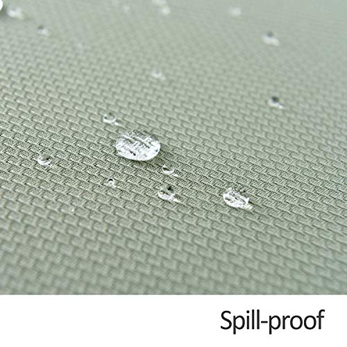 maxmill Jacquard Tablecloth Stain Resistant Waterproof Wrinkle Resistant Spillproof Washable Soft Textured Table Cloth for Dining Room, Indoor and Outdoor Use, Rectangle 60 x 140 Inch, Sage Green - Image 5