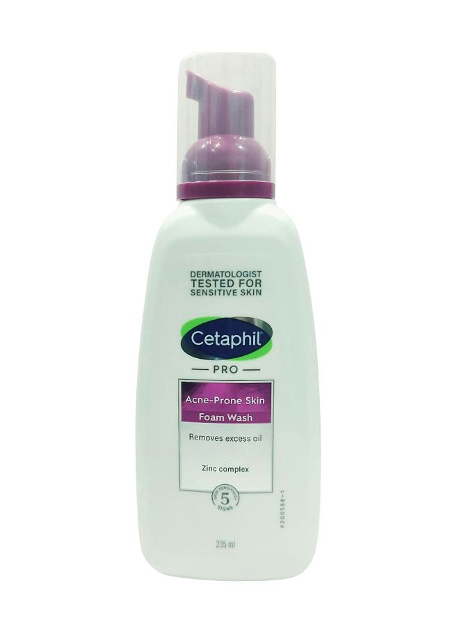 Cetaphil Pro Acne-Prone Skin Foam Wash 235ml