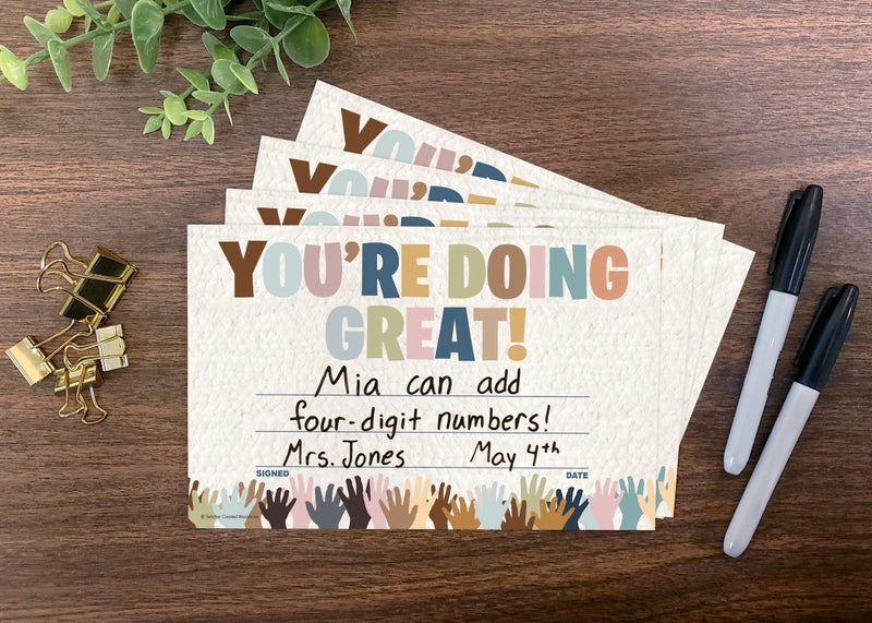 Teacher Created Resources Everyone is Welcome Youâ€™re Doing Great! Awards (TCR7136) - Image 2