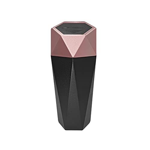 Involve your senses Involve Diamond Shape Car Dustbin/Trash Can- Rosegold - 500 ML |Stylish and Convenient Garbage Bin for Your Vehicle | Car accessories 2025 | Dustbin For Car | Car Trash Bin | Portable Trash Can - Image 1