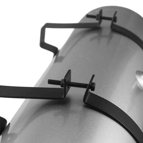 COEFEPIY 2 Gallon Minibike Gas Tank Fuel Tank Aluminum Cylinder 6 x 18" Center Fill minibike gas fuel tank For Golf Cart ,Motorcycle ,Dune Buggy ,mini bike ,go kart-Silver - Image 5