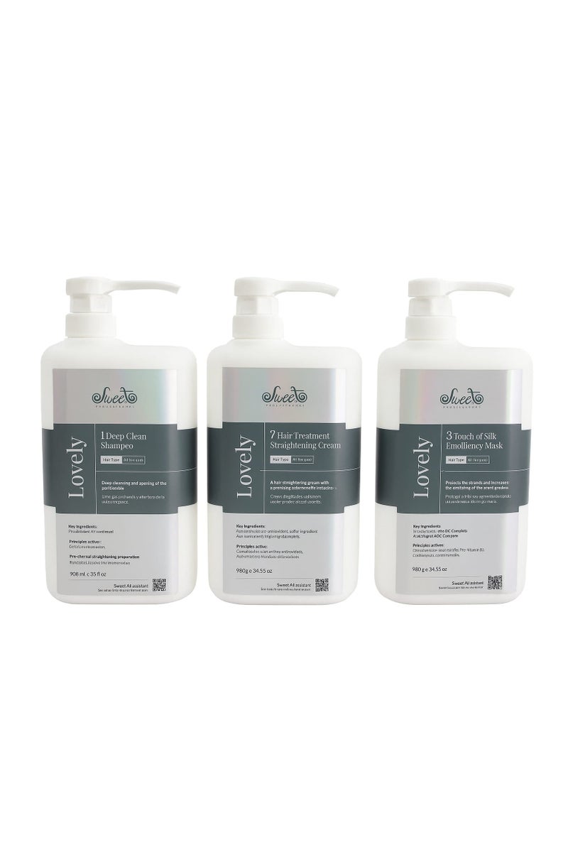 Sweet Professional Lovely Hair Treatment 123 Steps - Image 1