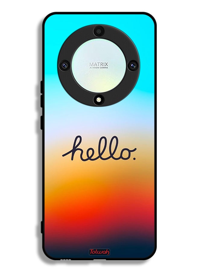 Tolwak Honor X9a Protective Case Cover Hello - Image 1