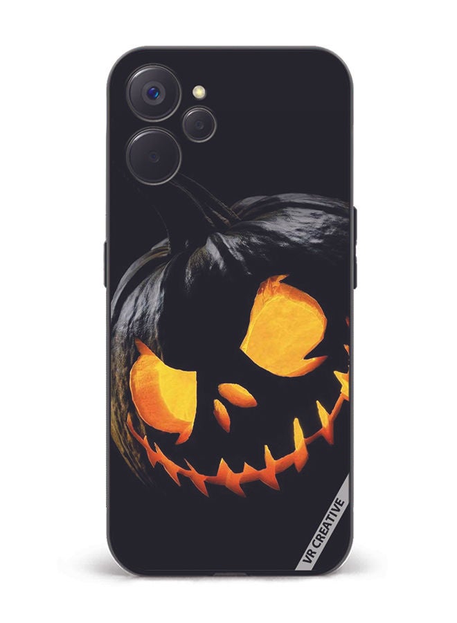 VR CREATIVE Protective Case Cover For Realme 10 5G Halloween Design Multicolour - Image 1