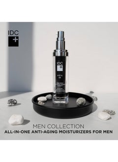 IDC Dermo Men G2 Allinone Anti Aging Face Cream Serum For Men 1 Fl Oz Anti Wrinkle Face Eyes And Neck Firming And Tightening Cream Vegan Hydrating Face Serum Anti Wrinkle Pore Refining  - Image 2