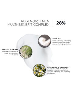 IDC Dermo Men G2 Allinone Anti Aging Face Cream Serum For Men 1 Fl Oz Anti Wrinkle Face Eyes And Neck Firming And Tightening Cream Vegan Hydrating Face Serum Anti Wrinkle Pore Refining  - Image 5