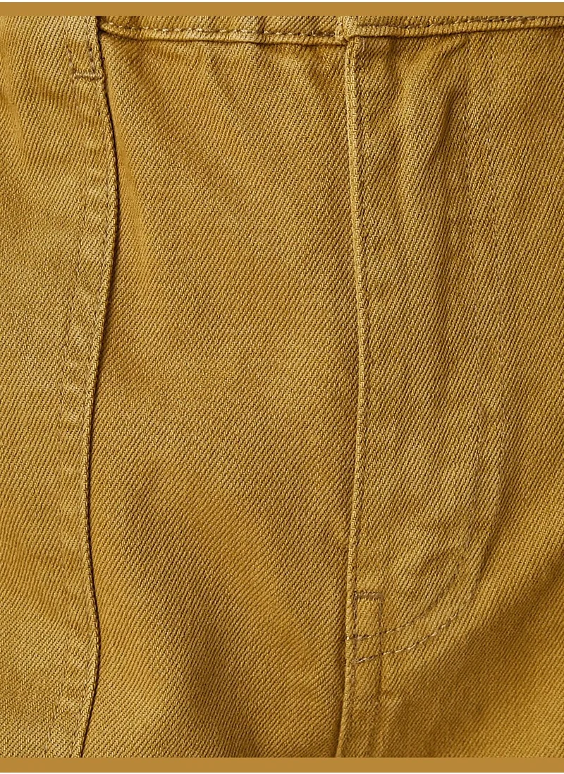 KOTON Elastic Waist Pocket Trousers - Slouchy Jean