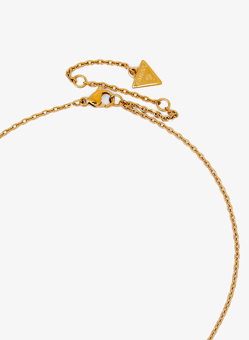 GUESS G Crystal Logo Necklace - Image 3