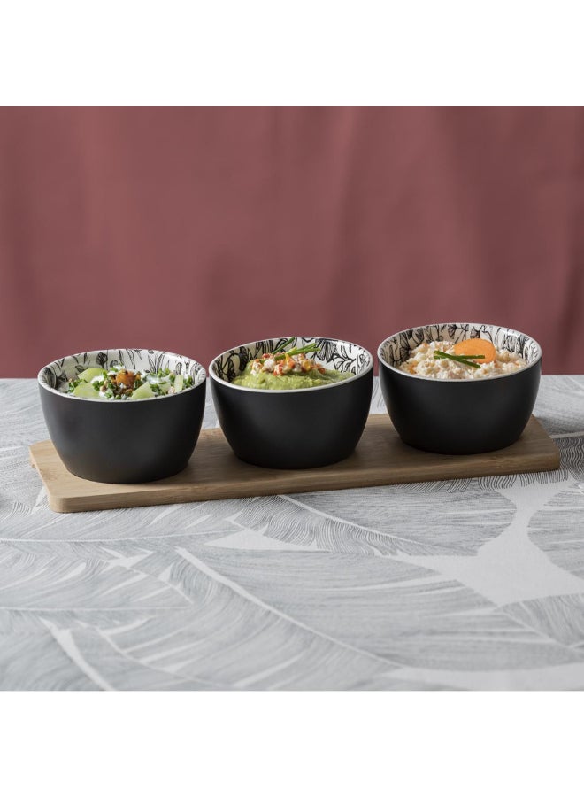 سيكريت دي جورميه طقم مقبلات بتصميم مورد من 4 قطع متعدد الألوان 28 × 14 × 14 سم 176926 - Image 3