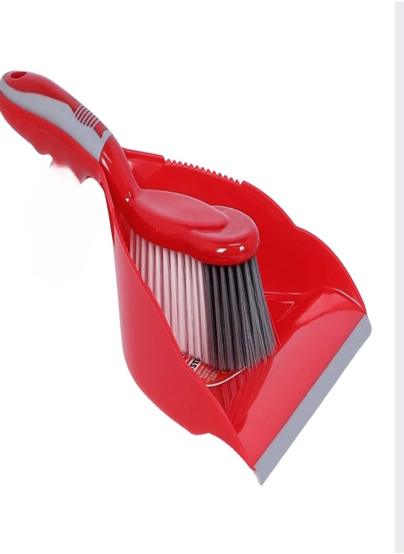 HASANAT ESSENTIALS Hasanat Essentials Table Dustpan and Sweeping Brush Set with Long Bristle Hand Brooms for Desktop Sofa Office Car,  - Image 3