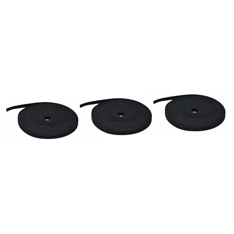 3 Rolls Rubber Gt2 Timing Belt 3D Printer Belt 6mm Replacement High Precision - Image 1