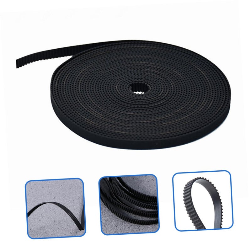 3 Rolls Rubber Gt2 Timing Belt 3D Printer Belt 6mm Replacement High Precision - Image 4