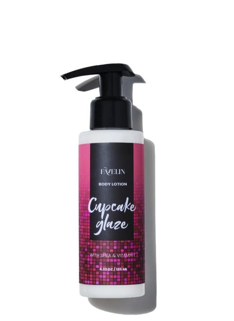 Cupcake Glaze Body Lotion | 125ML - Deeply Hydrating & Smooth  With vanilla - ginger - clove - coconut