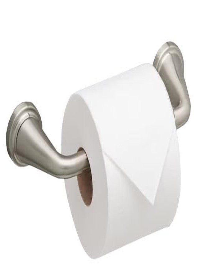 Delta Faucet LRK50-BN Larkin SpotShield Wall Mount Pivot Toilet Paper Holder, Brushed Nickel Finish; Zinc-die Cast Construction; Durable Long-Lasting Finish Helps to Prevent Discoloration - Image 2