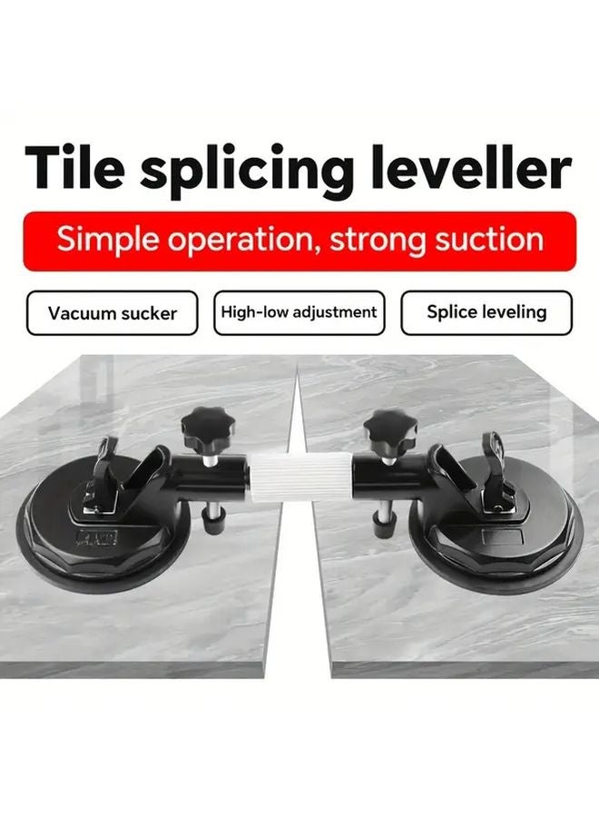 123mm Suction Cup Manual Tile Leveler Professional Stone Seam Joining Tool Set - Image 4