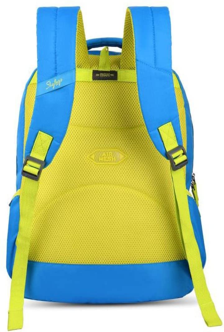 Skybags 28 Litres Kwid 4 Compartment School Backpack (Blue) - Image 4