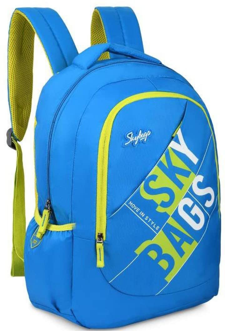 Skybags 28 Litres Kwid 4 Compartment School Backpack (Blue) - Image 2