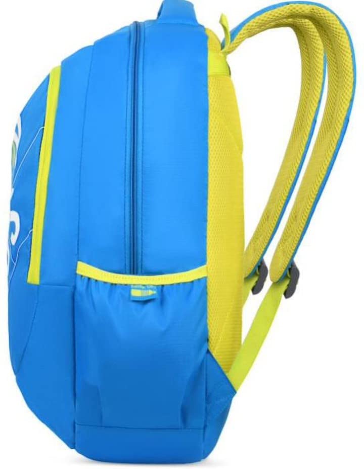 Skybags 28 Litres Kwid 4 Compartment School Backpack (Blue) - Image 3