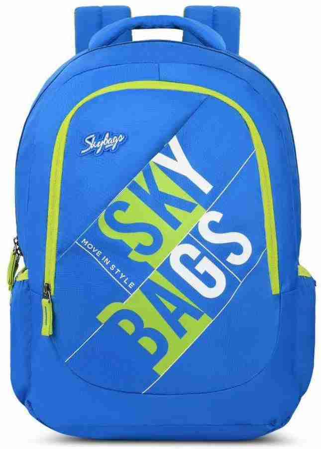 Skybags 28 Litres Kwid 4 Compartment School Backpack (Blue) - Image 1
