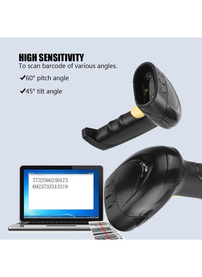 Thoraya 3mil USB Barcode Scanner Manual/Auto Continuous/Fixing Auto Scanning Bar Code Scanner  - Image 4