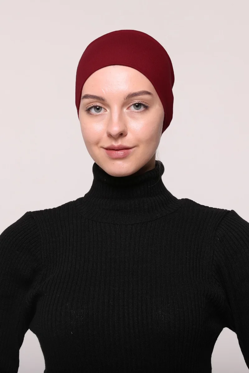 Altobeh Women's Combed Cotton Seamless Hijab Bandana Bonnet Sports Hair Band