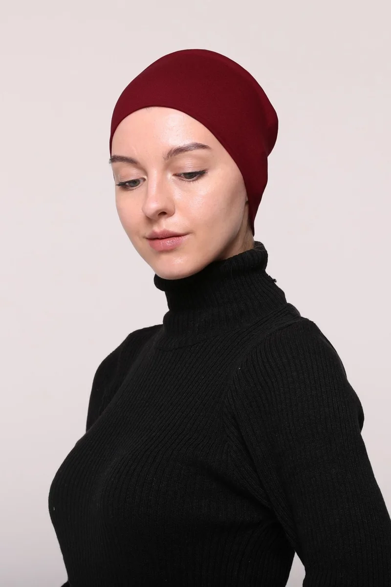 Altobeh Women's Combed Cotton Seamless Hijab Bandana Bonnet Sports Hair Band