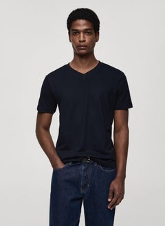 Mango Man Essential Crew Neck T-Shirt  - Image 1