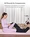 CINCOM Leg Massager for Circulation and Pain Relief Air Compression Massager for Foot and Leg Helpful for Lymphedema Edema Restless and Relaxation Birthday Gift for Women Men - Image 4