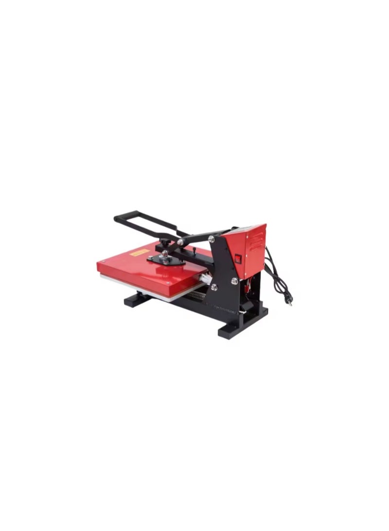Kalon Auto Heat press Machine 40x60 Red Sublimation press, T-shirt heat press, textile transfer printing machine for clothes, heat press for fabric, Heavy-duty Heat press Machine - Image 3