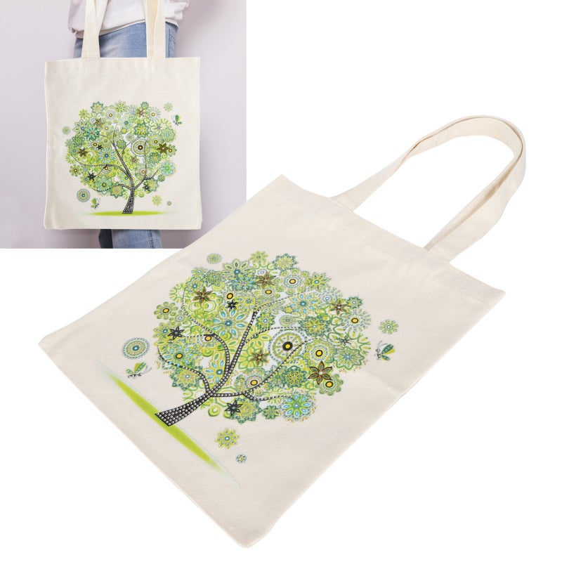 DIY Diamond Painting Bag Exquisite Rhinestones Painting Shopping Bag Tool Kit GiftBB002 - Image 4
