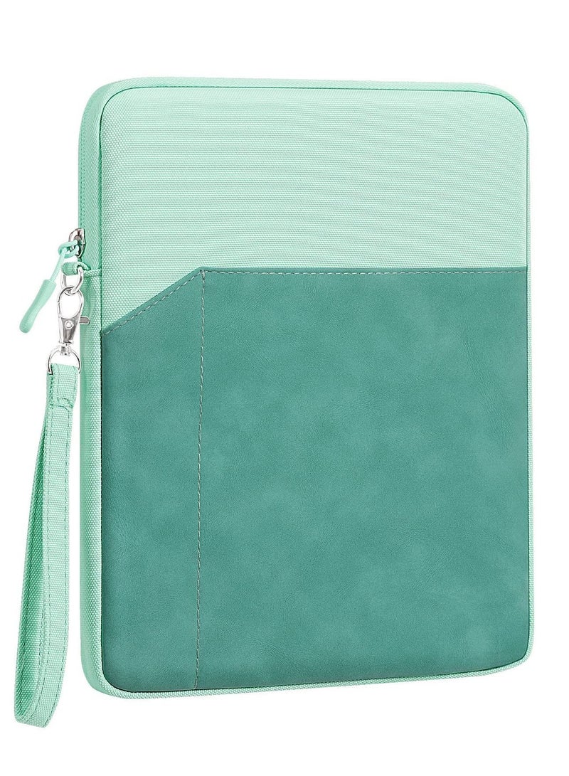 Y&D 9-11 Inch Tablet Sleeve Bag Carrying Case, Protective with Pocket, Green - Image 1