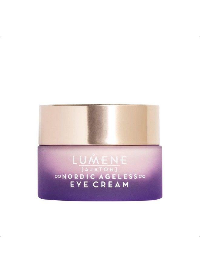 Lumene Ajaton Nordic Ageless Eye Cream Anti Aging Eye Cream Reduces Fine Lines And Wrinkles Antioxidant Formula Nurtures & Moisturizes Under Eye Area Skin Firming Dark Circle Eye Cream (15Ml) - Image 2