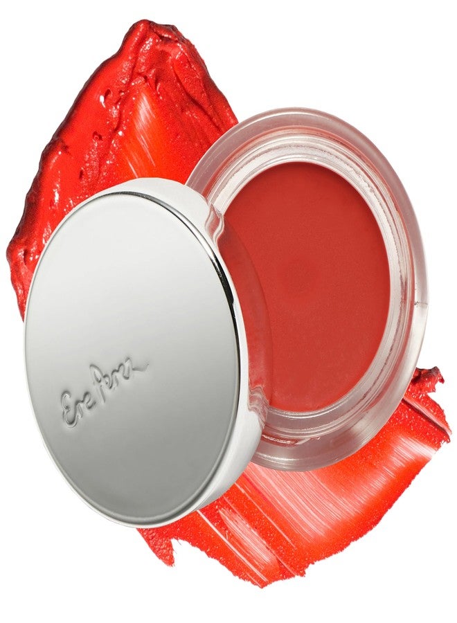 Ere Perez - Natural Carrot Color Pot | For Lips + Cheeks | Buildable, Blendable, Creamy, Vibrant, Satin Finish | Cacao Butter, Avocado + Castor Seed Oil | Vegan, Cruelty-Free, Clean Beauty (Hello) - Image 1