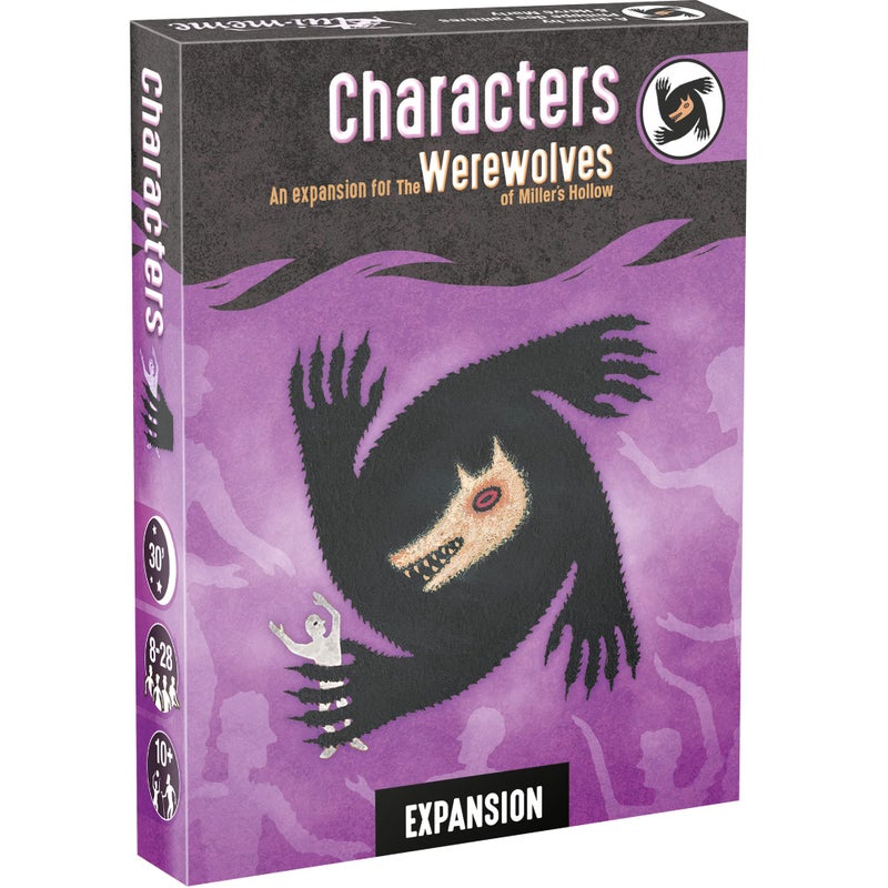Asmodee توسعة شخصيات ذئاب ميلر هولو - أدوار جديدة وقدرات تغير مجرى اللعبة! لعبة استنتاج اجتماعي للحفلات للأطفال والبالغين، للأعمار 10+، من 8 إلى 28 لاعب، مدة اللعب 30 دقيقة، من صنع زيجوماتيك - Image 4