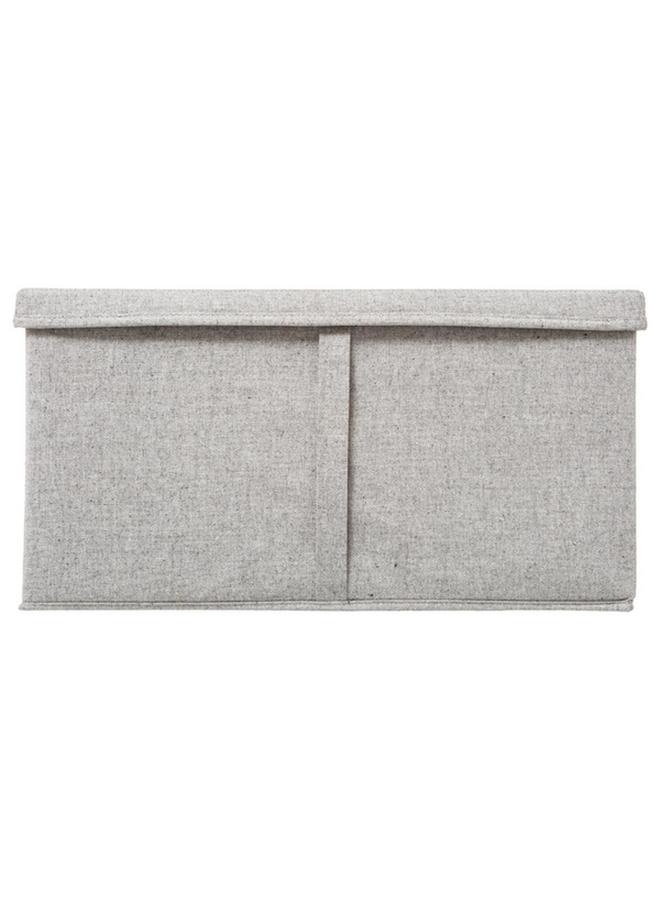 Five Simply Smart Orga Rectangular Storage Box with Lid Light Grey 181253 - Image 3