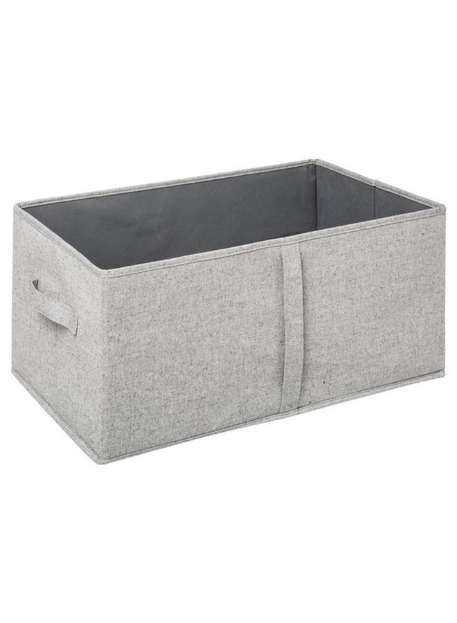 Five Simply Smart Orga Rectangular Storage Box with Lid Light Grey 181253 - Image 2
