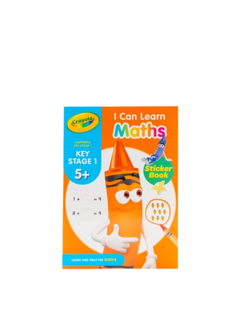 Crayola Math Activity Book for Learning