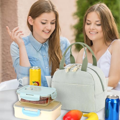 Bluboon Lunch Box for Women Cute Lunch Bag Reusable Insulated Lunch Bags Large Capacity Lunchbox Cooler for Work Picnic or Travel - Image 5