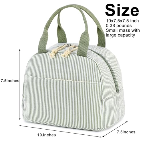 Bluboon Lunch Box for Women Cute Lunch Bag Reusable Insulated Lunch Bags Large Capacity Lunchbox Cooler for Work Picnic or Travel - Image 4