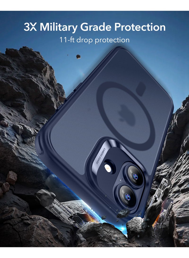 ESR for iPhone 17 Case, Camera Control, Compatible with MagSafe, Shockproof Military-Grade Protection, Magnetic Phone Case for iPhone 17, Classic Hybrid Case blue - Image 4