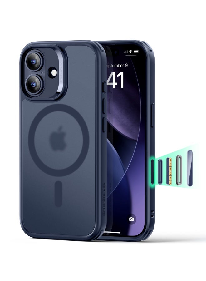 ESR for iPhone 17 Case, Camera Control, Compatible with MagSafe, Shockproof Military-Grade Protection, Magnetic Phone Case for iPhone 17, Classic Hybrid Case blue - Image 1