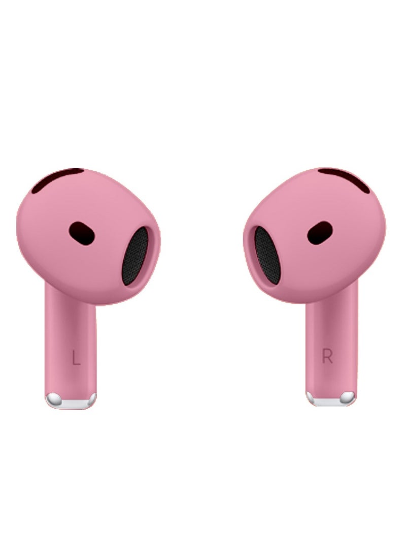 MERLIN CRAFT CUSTOMIZED APPLE AIRPODS 4 PINK GLOSSY