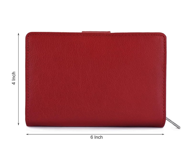 URBANFOREST Tina Leather Wallet For Women . - Image 5