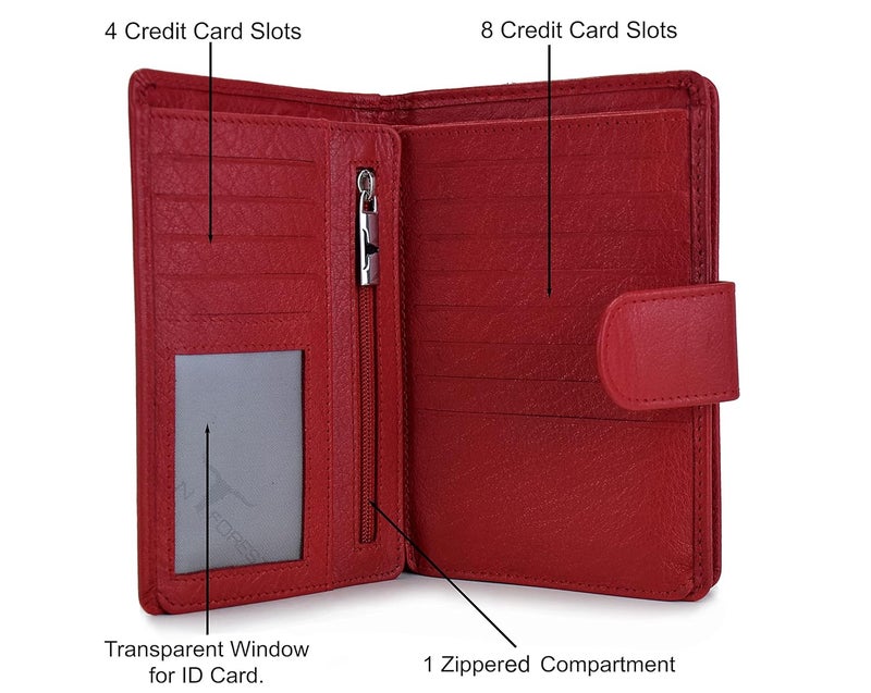 URBANFOREST Tina Leather Wallet For Women . - Image 2