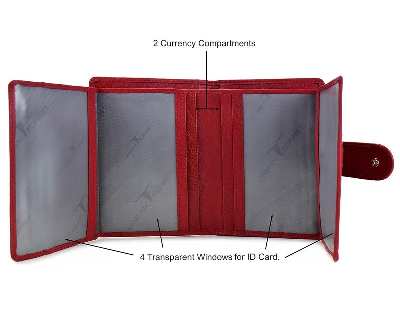 URBANFOREST Tina Leather Wallet For Women . - Image 3