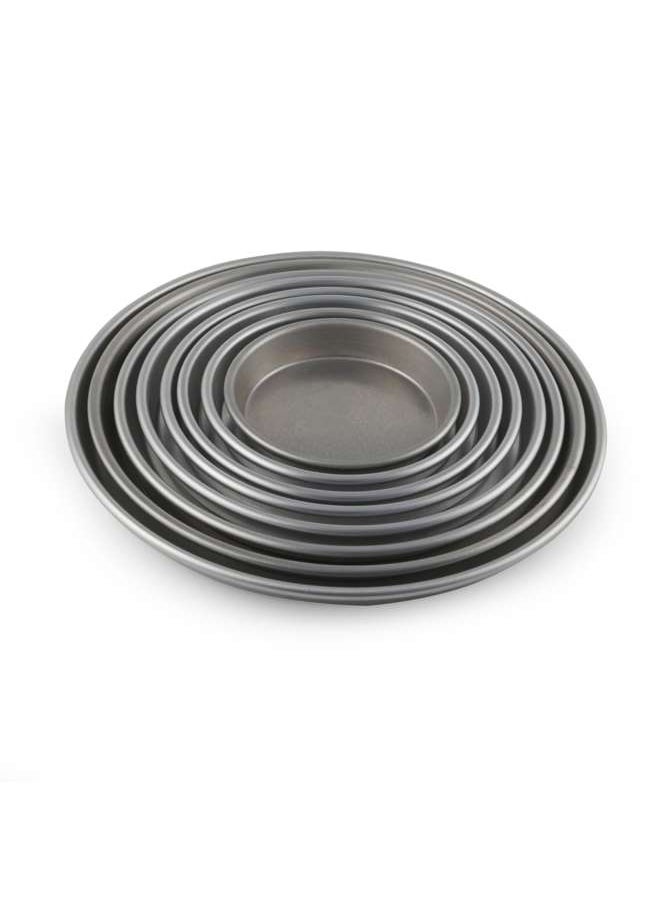 Vague - Aluminium Pizza Pan 8 Inch ,Silver - Image 1
