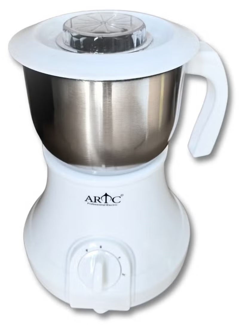 ARTC 600ML Electric Coffee and Spice Grinder with Stainless Steel Jar, Powerful Grinding Machine, Rotary Control, Convenient Handle, Compact Kitchen Design for Coffee Beans, Spices, Nuts and Seeds - Image 1