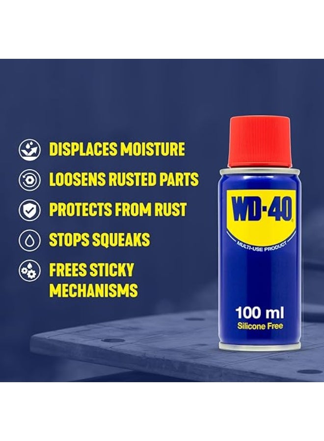 دبليو دي 40 مزيل الصدأ WD-40 سعة 100 مل - Image 2