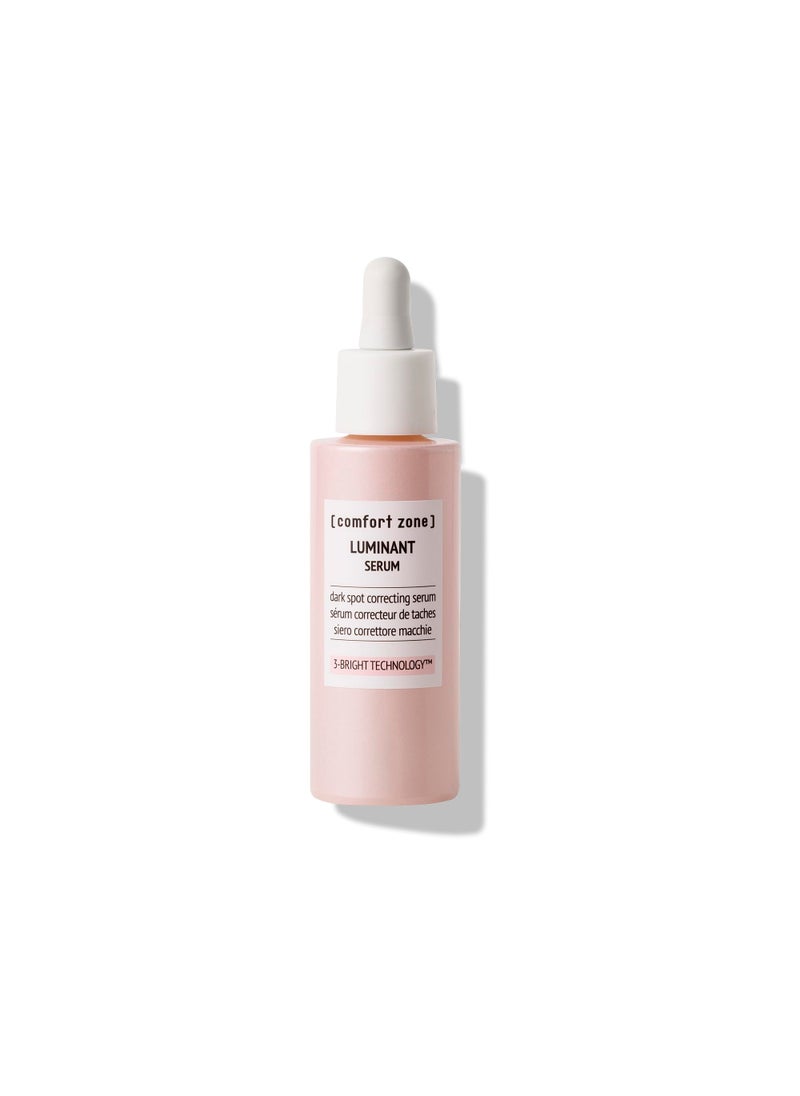 Comfort Zone [comfort zone] Luminant Face Serum, Glow-Enhancing Dark Spot Correcting Serum to Brighten Skin, Vegan with Natural-Origin Ingredients, 3-Bright Technology, for all Skin Types & Tones, 1.01 Oz. 